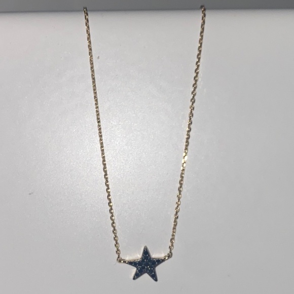 Kendra Scott Jewelry - Kendra Scott Star Pendant Necklace in Gold and Black Diamond